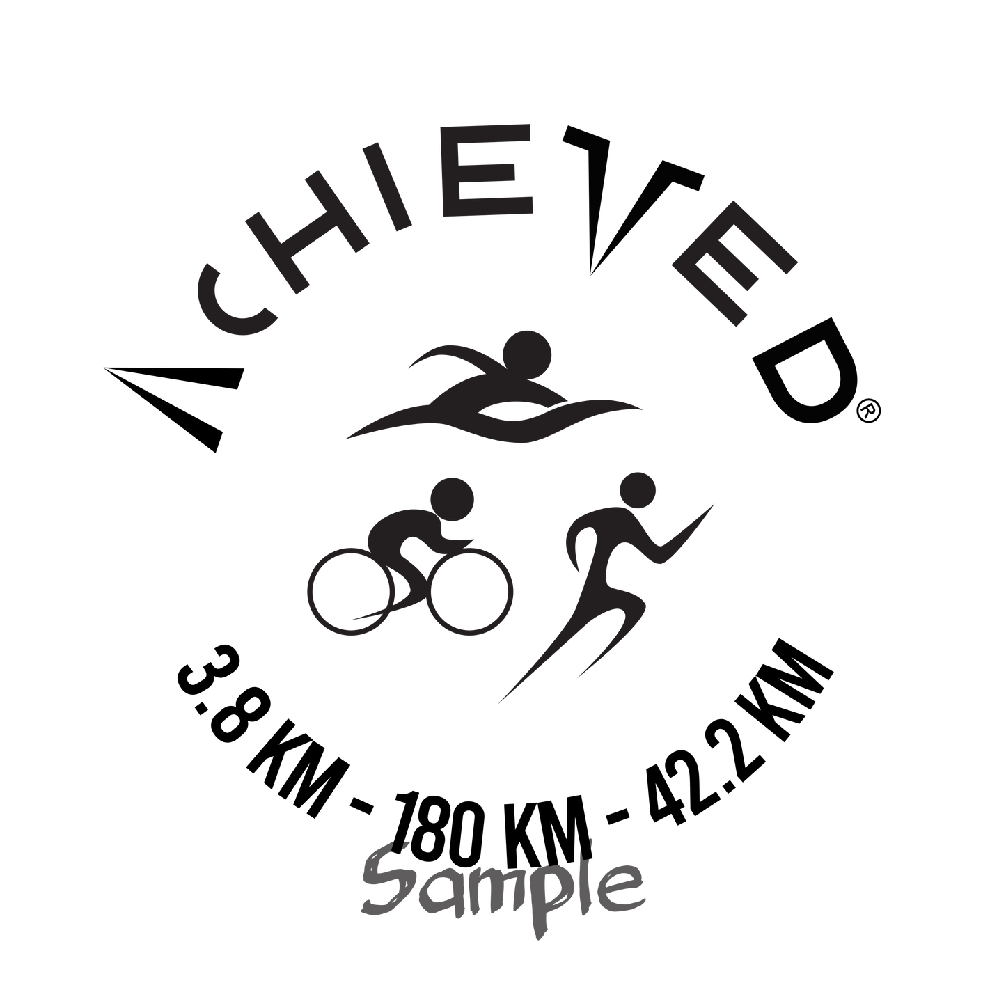 Achieved Full Triathlon Sticker