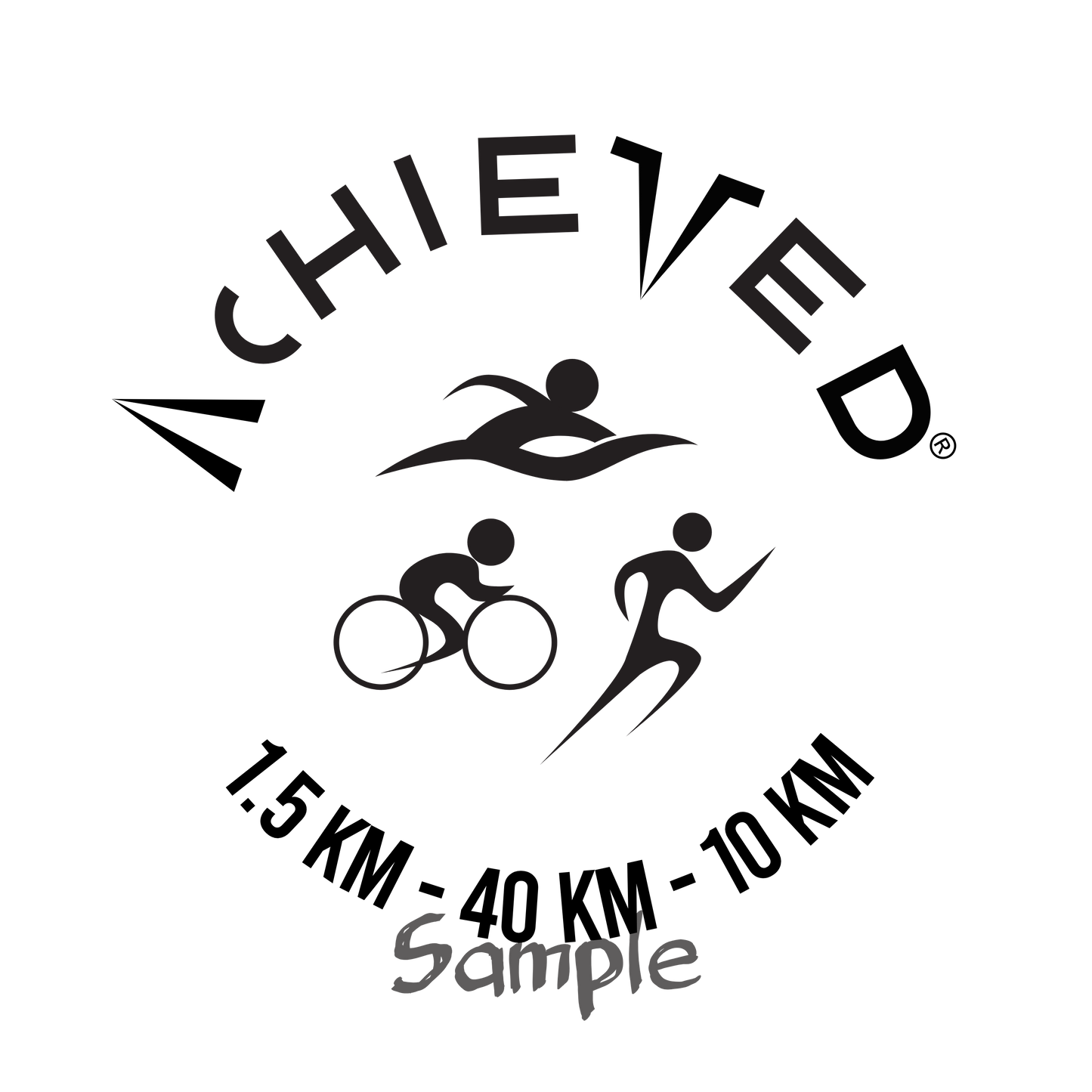Achieved Olympic Sticker
